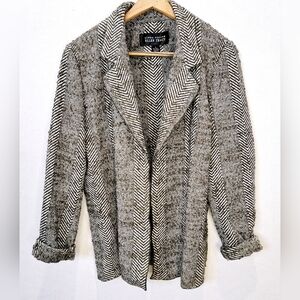 🕊️ Vintage Ellen Tracy Wool Herringbone Blazer size 8